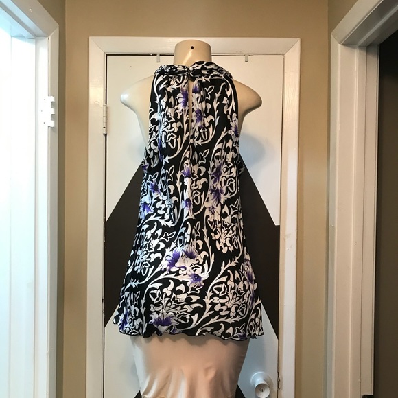 Dress Barn Tops Dress Barn Stunning Multi Floral Sleeveless Top Poshmark